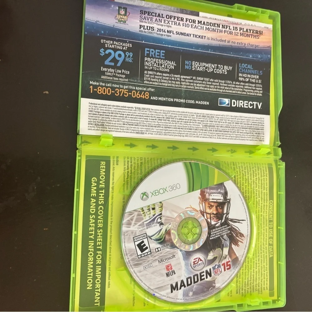 Microsoft Madden NFL 15 for Xbox 360